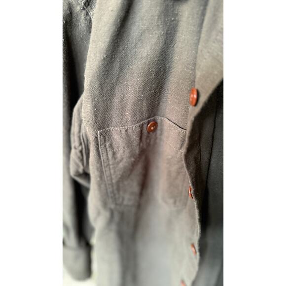 Rogue Territory Gray Dobby Button Up, Size XL(Fits like L) - Picture 3 of 5